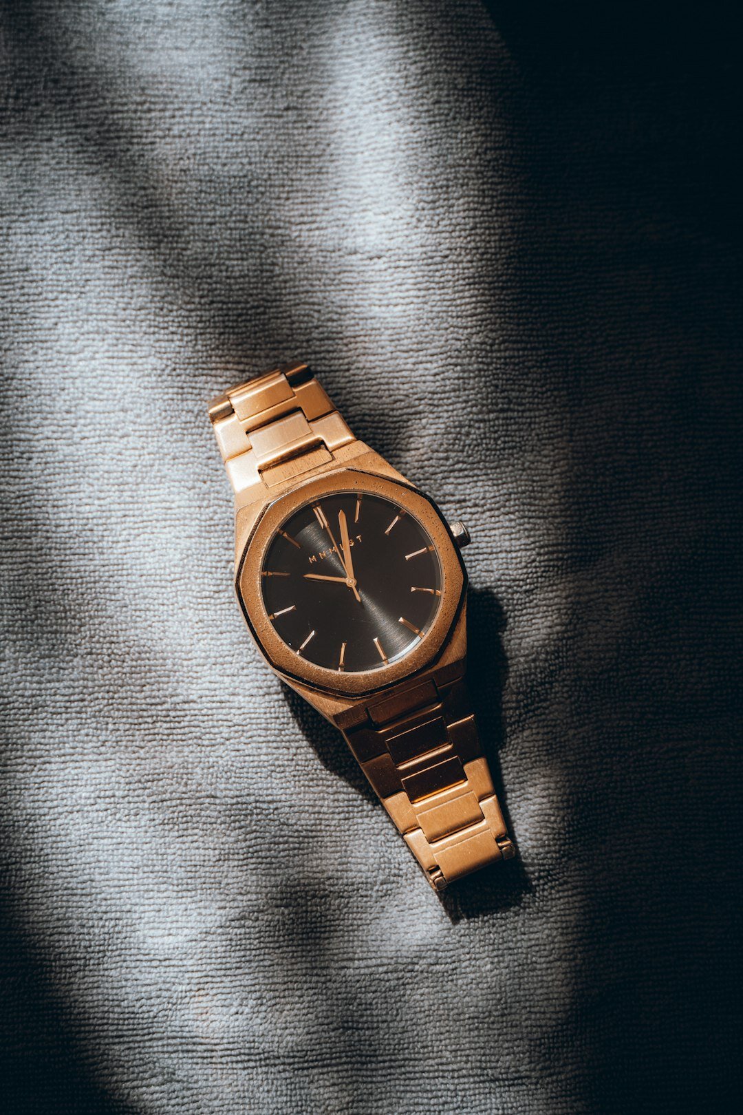 luxury watch on wrist