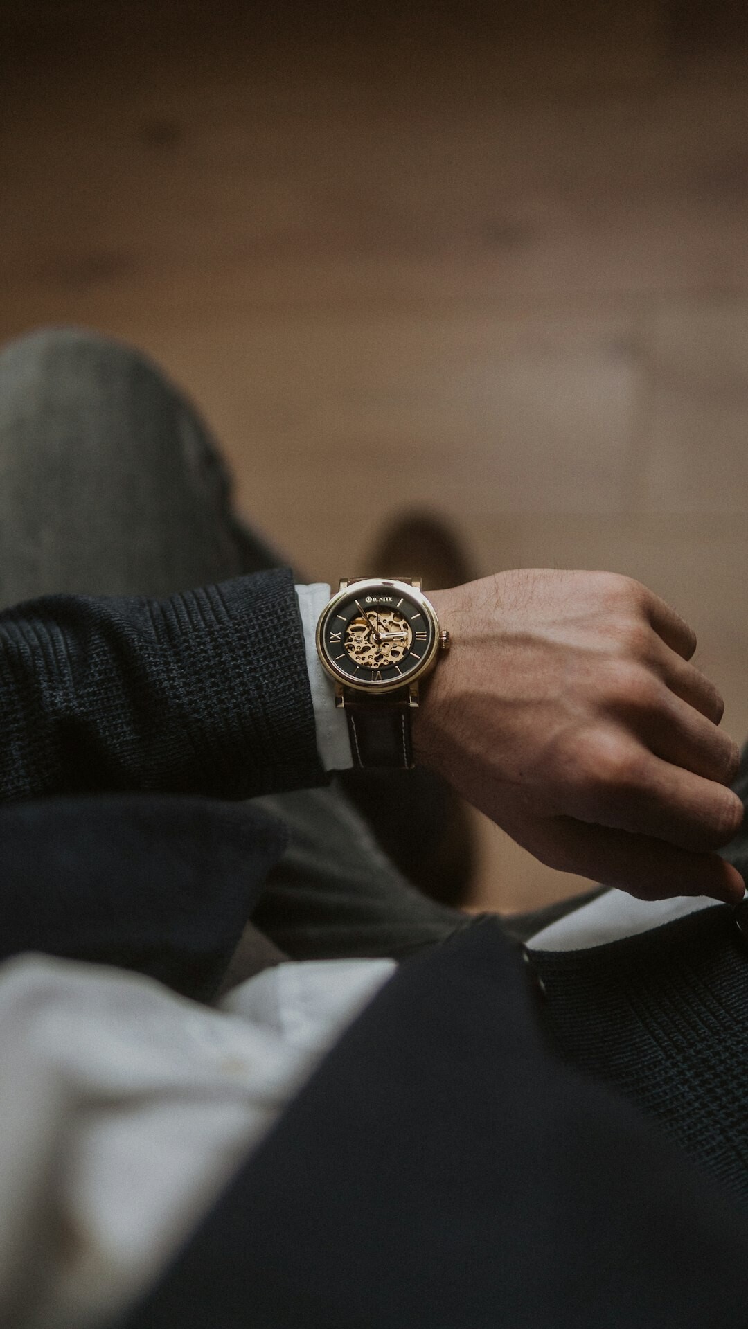 vintage luxury watch