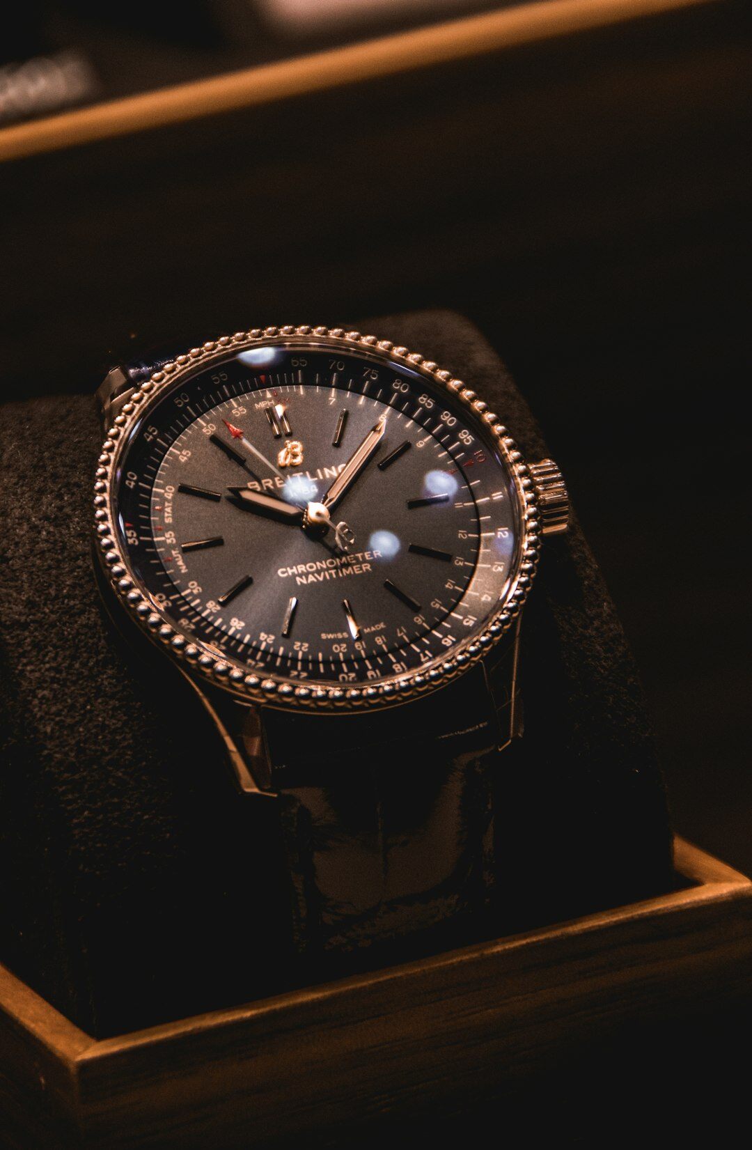 luxury watch closeup